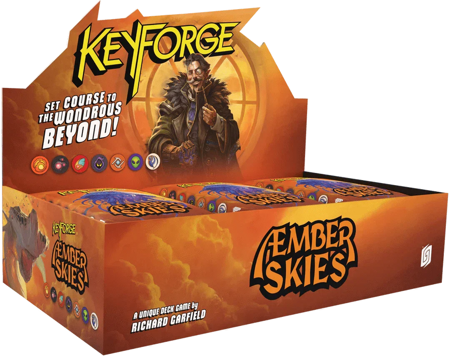 Keyforge: Æmber Skies Sealed Deck Display