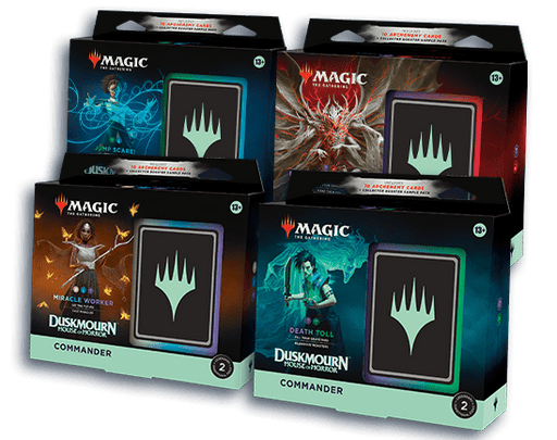 MTG Duskmourn House of Horror (Set of 4) Commander Decks