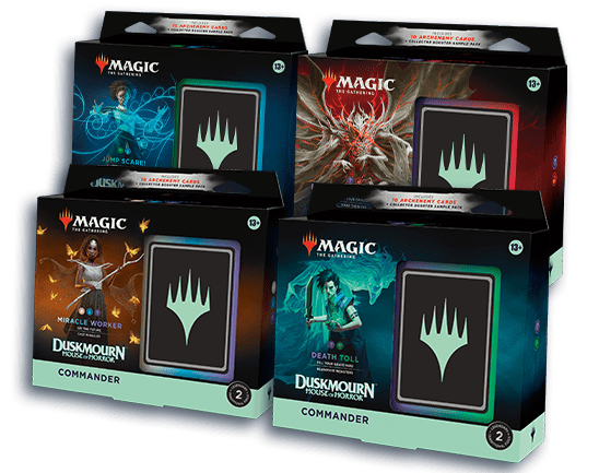 MTG Duskmourn House of Horror (Set of 4) Commander Decks