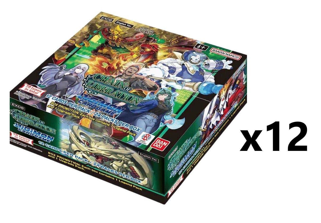 Digimon: Chains of Liberation [x12] Booster Sealed Case