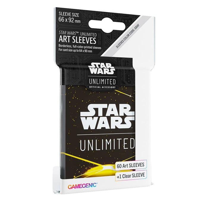 Star Wars: Unlimited Art Sleeve Card Back Yellow
