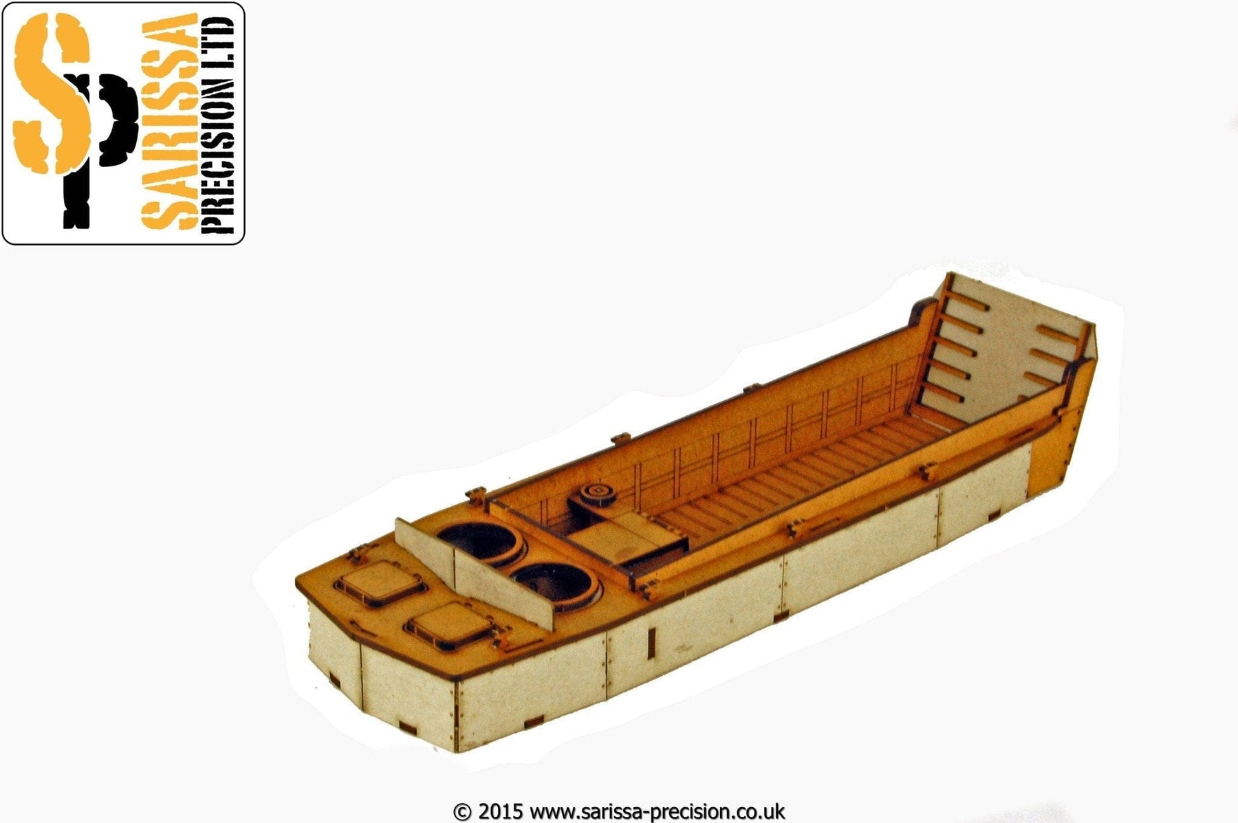 LCVP Landing Craft Vehicle Personnel - Higgins Boat (T) (Unpainted)