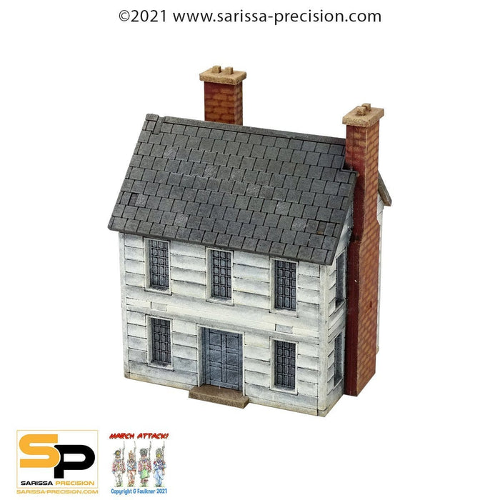 15MM North American Planked House (Unpainted)
