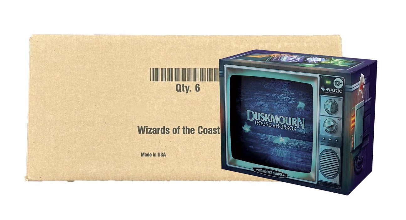 MTG Duskmourn House of Horror [x6] Nightmare Bundle Sealed Case