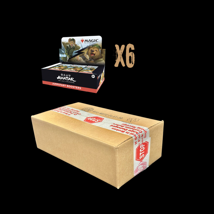 MTG Magic The Gathering Avatar The Last Airbender 6x Jumpstart Booster Box Sealed Case