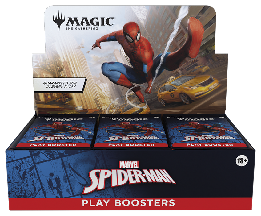 Magic the Gathering: Marvel's Spider-Man - Play Booster Display