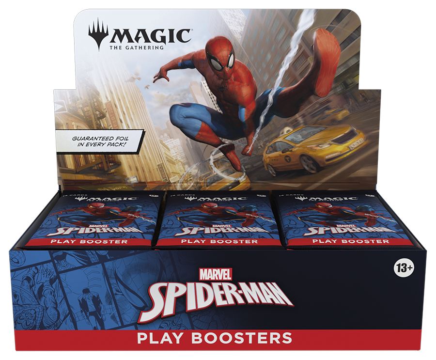 Magic the Gathering: Marvel's Spider-Man - Play Booster Display