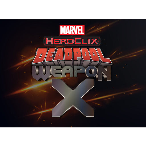 Marvel HeroClix: Deadpool Weapon X Play at Home Kit Wolverine and Deadpool