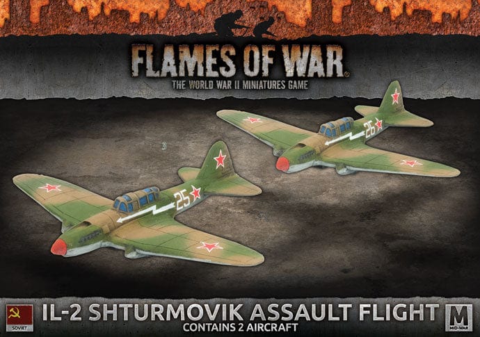 Mid-War: IL-2 Shturmovik Assault Flight (x2 Aircraft) IL-2 aircraft