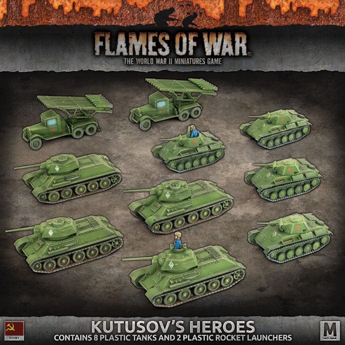 Mid-War: Kutusov's Heroes' Army Deal (x10 Tanks Plastic)