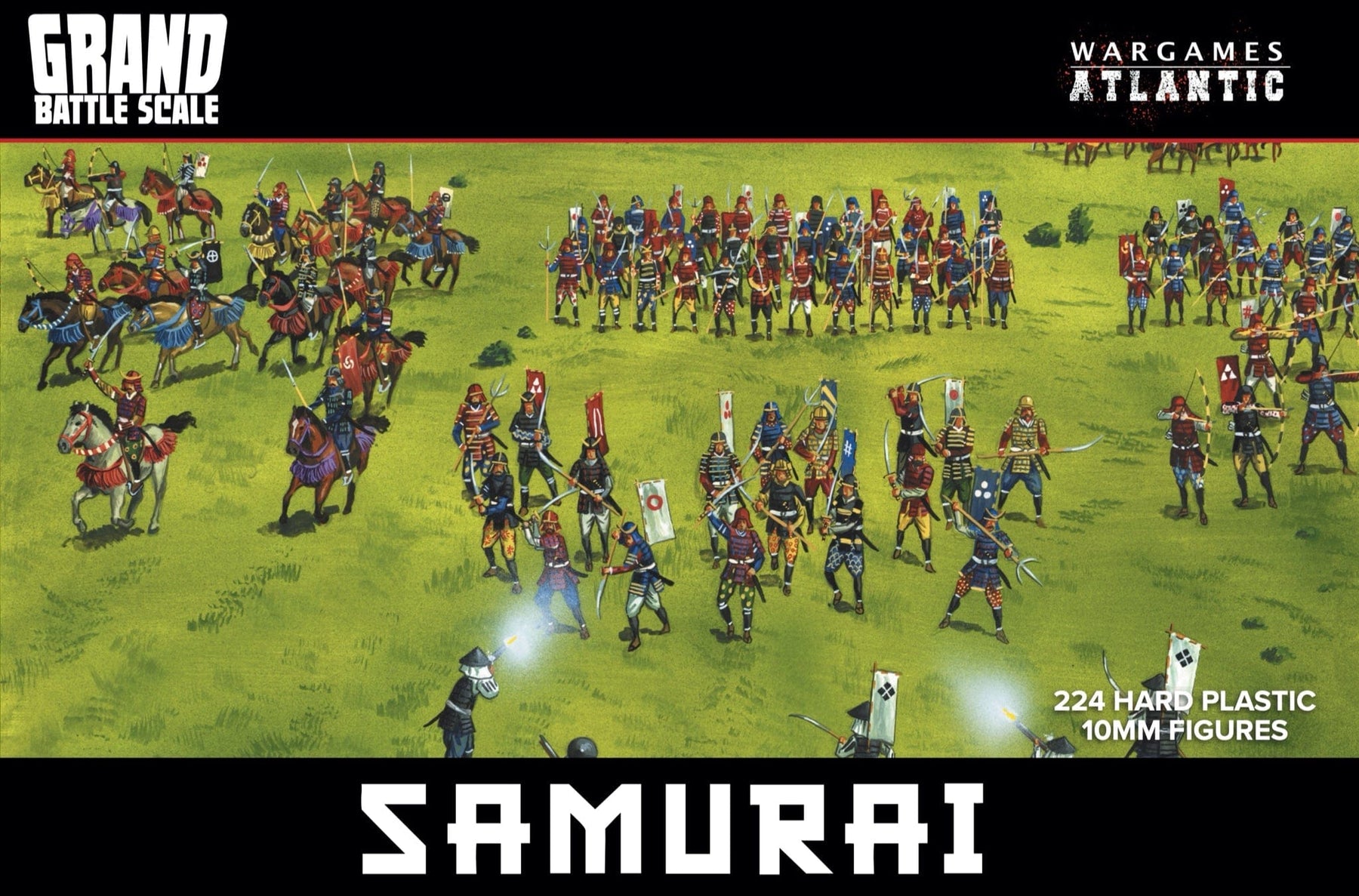 Grand Battle Scale (10mm): Samurai
