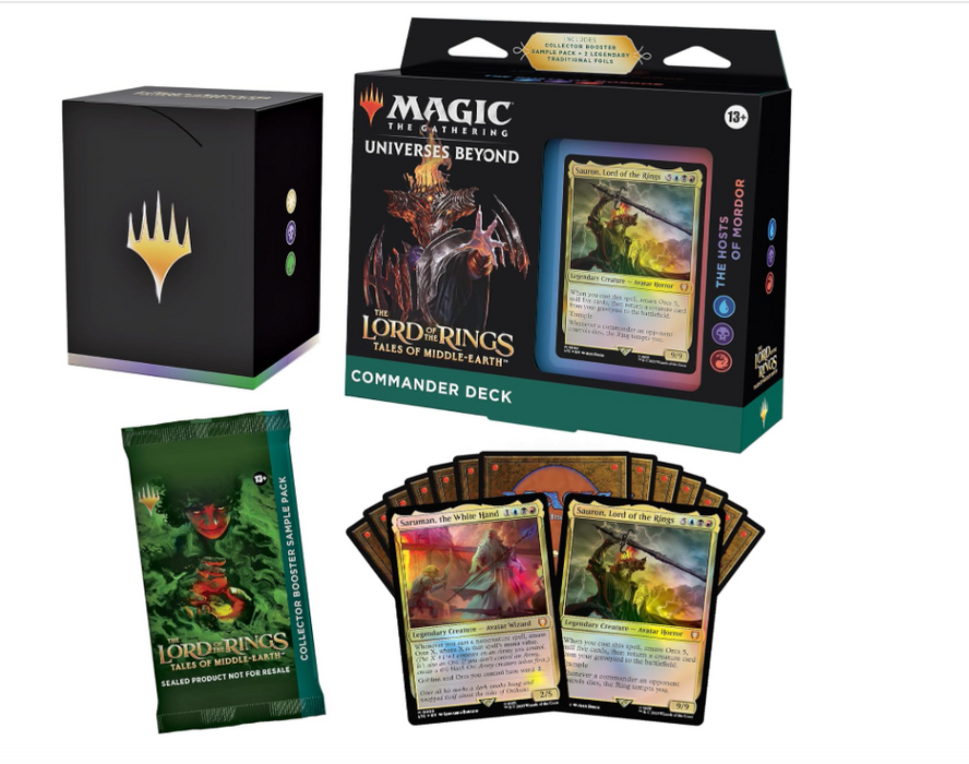 The Lord of the Rings: Tales of Middle-earth Commander Decks