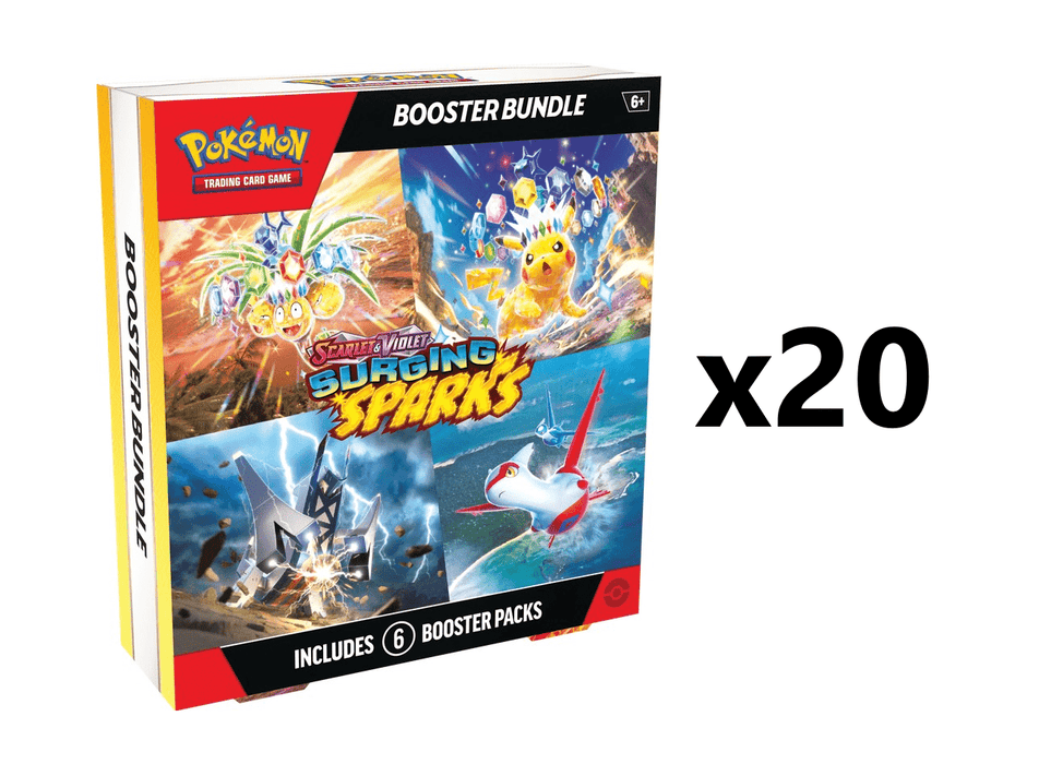 Pokemon Surging Sparks Booster Bundle [x20] Sealed Case