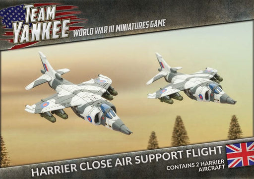 Harrier Close Air Support Flight with two aircraft WWIII Team Yankee