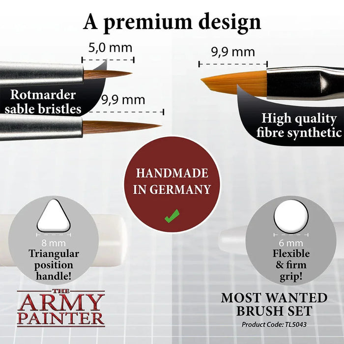 Hobby Starter: Wargamers Most Wanted Brush Set