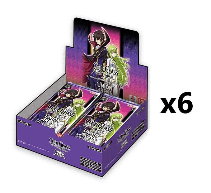 Union Arena: Code Geass - Lelouch of the Rebellion [x16] Booster Sealed Case