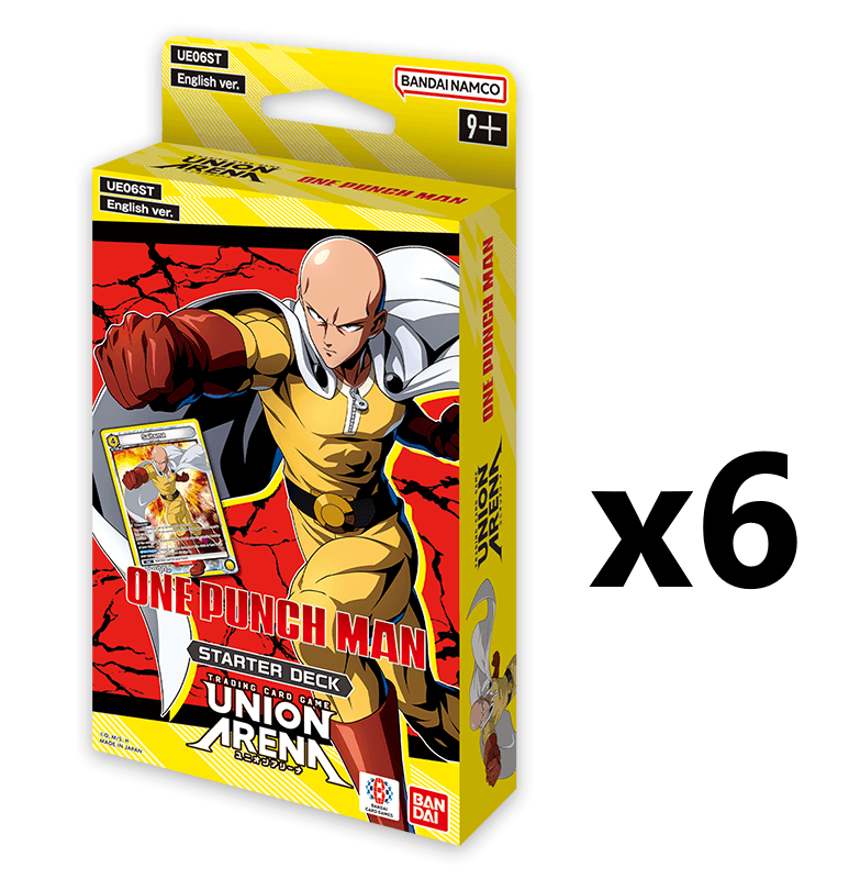 Union Arena: One Punch Man [x6] Starter Deck Display