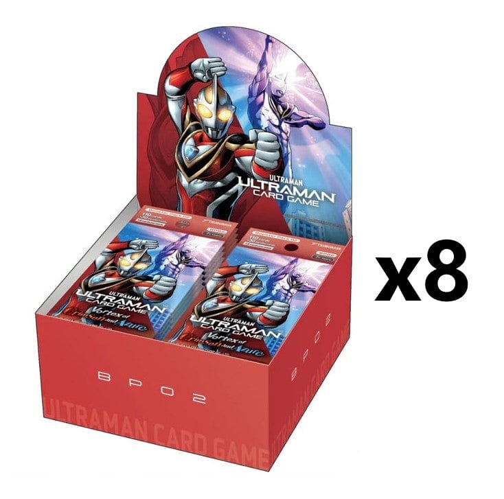 Ultraman TCG: Vortex of Crimson and Azure [x8] Booser Sealed Case