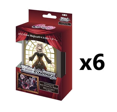 Weiss Schwarz: BanG Dream! [Ave Mujica] (Japanese) Trial Deck+ [x6] Sealed Display