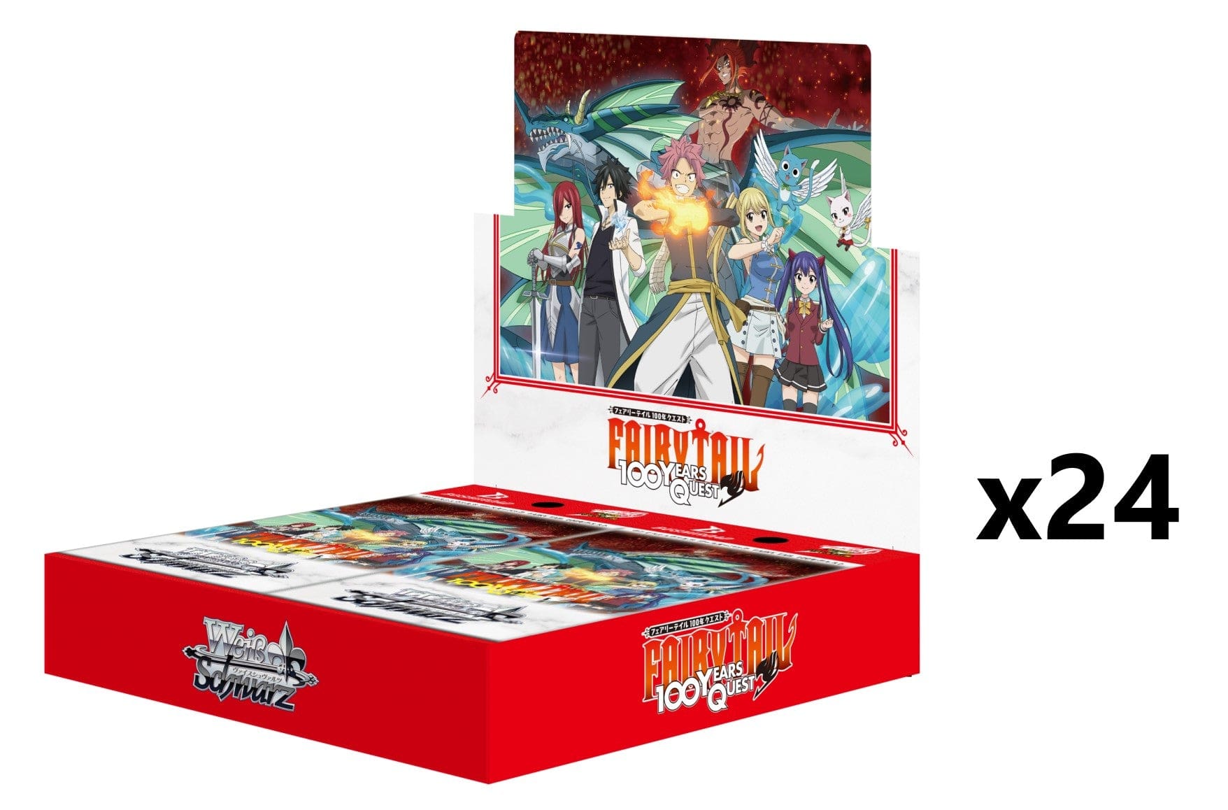 Weiss Schwarz: Fairy Tail - 100 Year Quest (Japanese) [x24] Booster Sealed Case