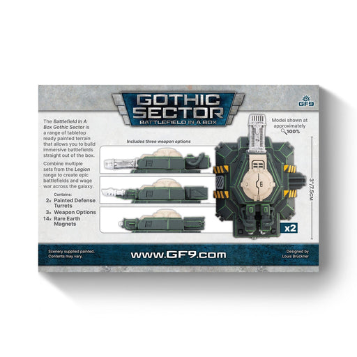 Battlefield in a Box: Gothic Sector - Legion Defense Turrets