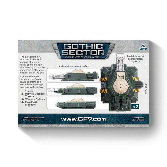 Battlefield in a Box: Gothic Sector - Legion Defense Turrets