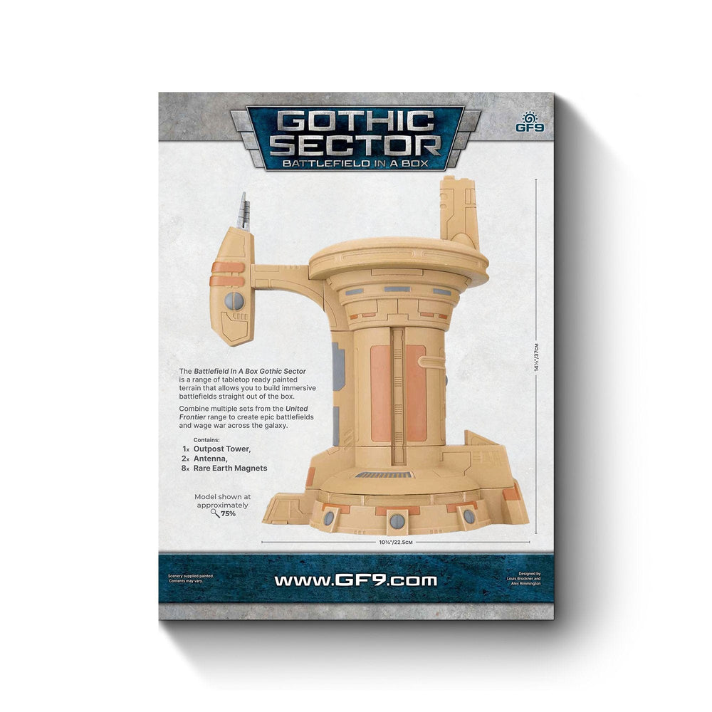 Battlefield in a Box: Gothic Sector - United Frontier Outpost Tower