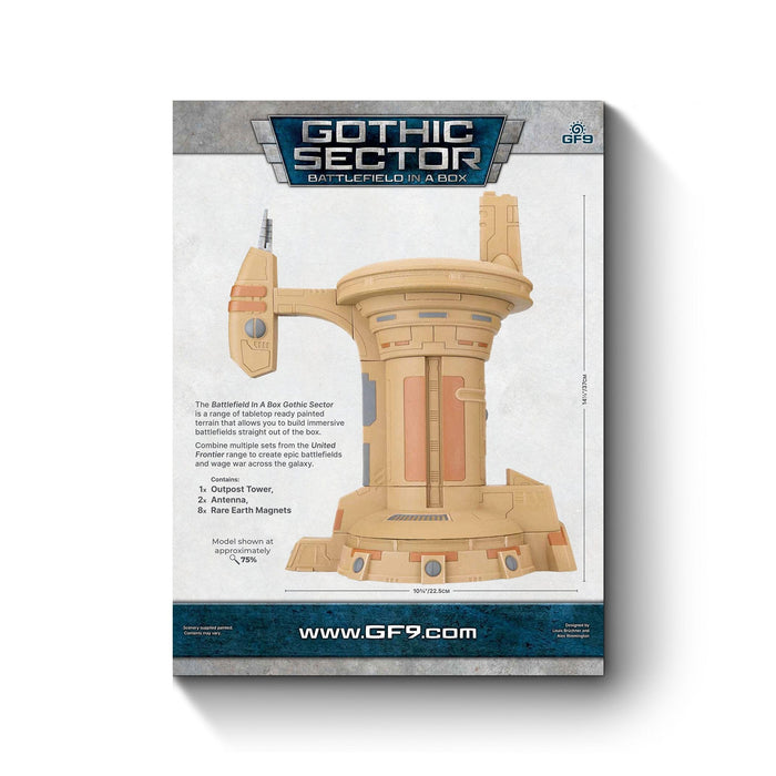 Battlefield in a Box: Gothic Sector - United Frontier Outpost Tower