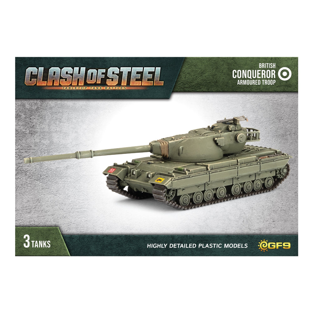 British Conqueror Heavy Tank Troop