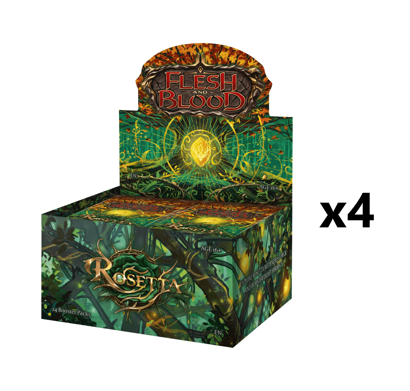 Flesh & Blood: Rosetta [x4] Booster Case