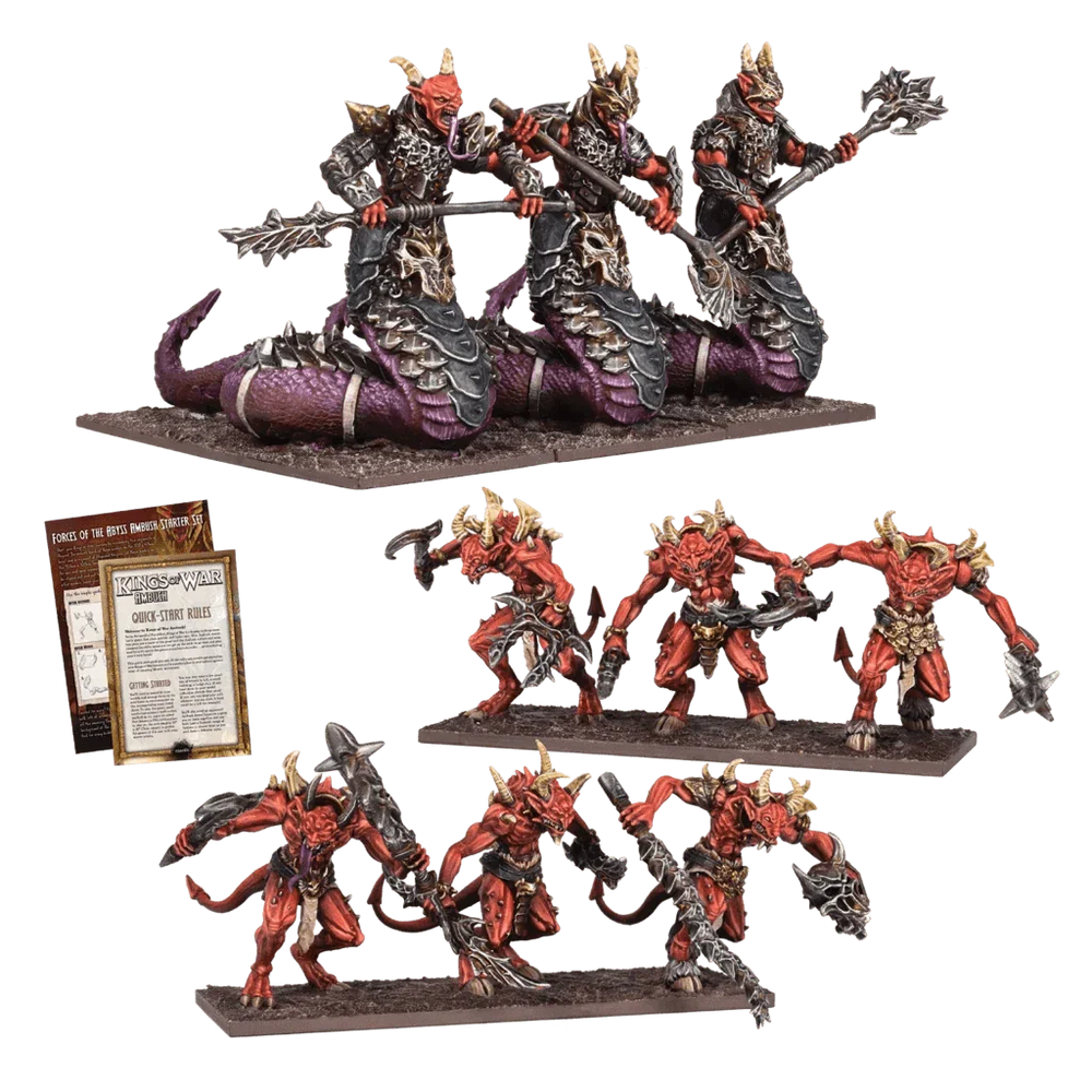 Kings of War: Forces of the Abyss - Ambush Starter Set