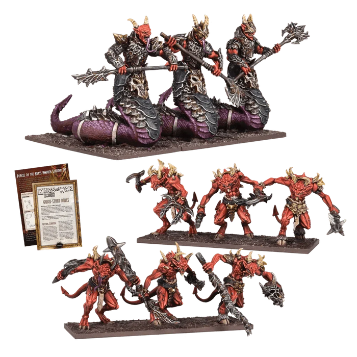 Kings of War: Forces of the Abyss - Ambush Starter Set