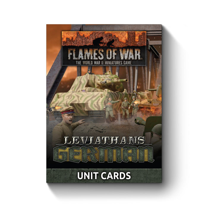 Late War Leviathans: German Unit Cards