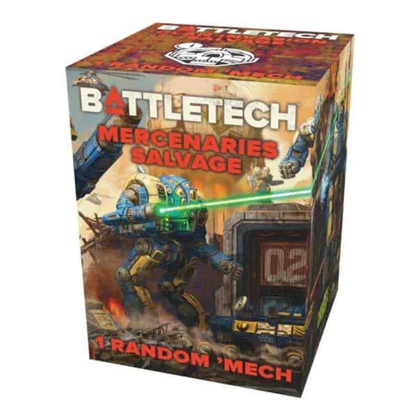 BattleTech: Salvage Box - Mercenaries (DISPLAY 9- Single Pick)