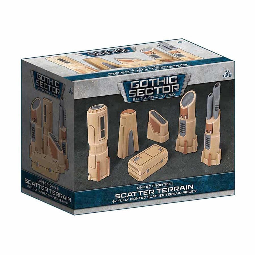 Battlefield in a Box: Gothic Sector - United Frontier Scatter Terrain