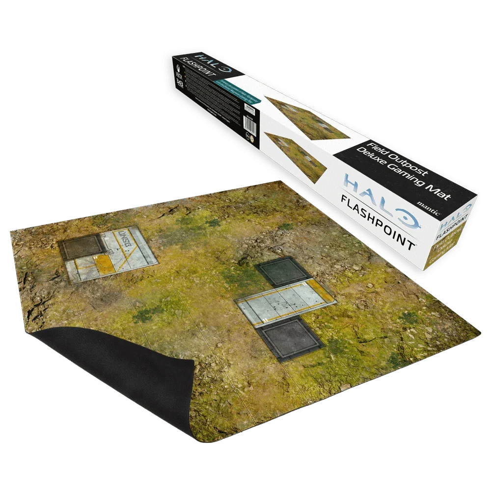 Halo: Flashpoint -  Field Outpost Deluxe Gaming Mat