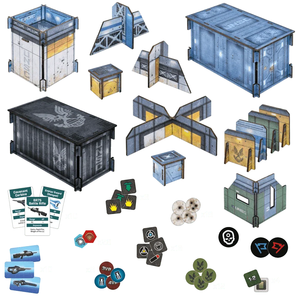 Halo: Flashpoint -  UNSC Base Terrain Set