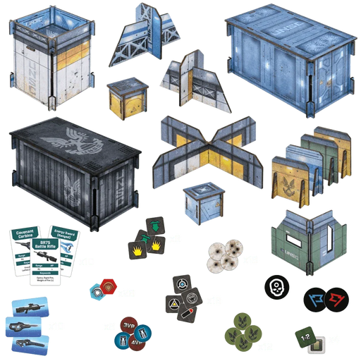 Halo: Flashpoint -  UNSC Base Terrain Set
