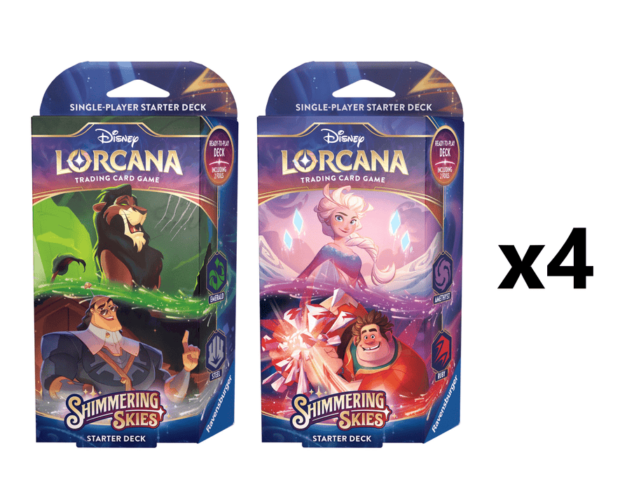 Lorcana: Shimmering Skies [x8] Starter Deck Display