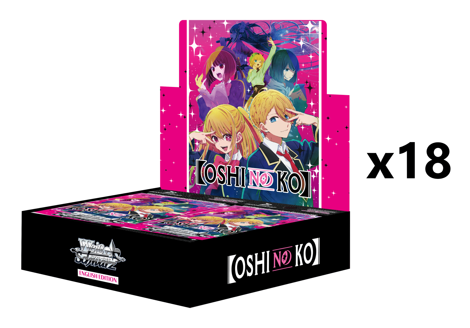 Weiss Schwarz: OSHI NO KO (English) [x18] Booster Sealed Case