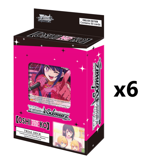 Weiss Schwarz: OSHI NO KO (English) [x6] Trial Deck Display