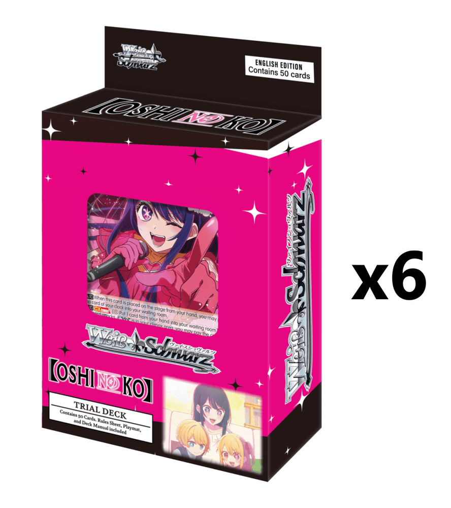 Weiss Schwarz: OSHI NO KO (English) [x6] Trial Deck Display