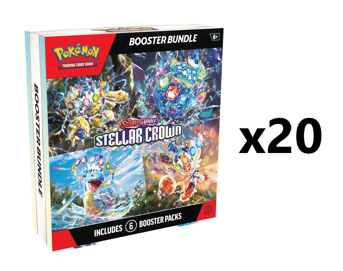 Pokemon Stellar Crown Booster Bundle [x20] Sealed Case