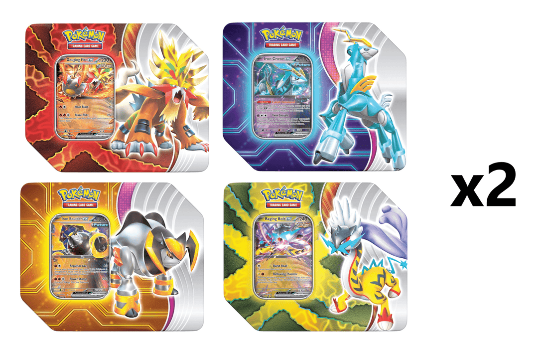 Pokemon Paradox Destinies Tin Sealed Case