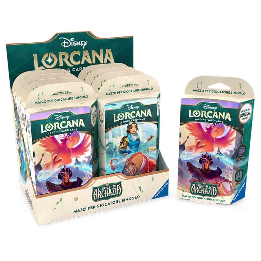 Lorcana: Archazia's Island [x8] Starter Deck Display