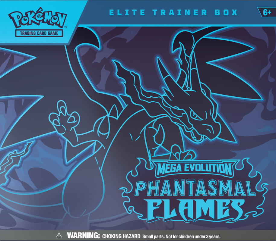 Pokémon CG: Mega Evolution - Phantasmal Flames Elite Trainer Box [ ME02 ] (PREORDER)