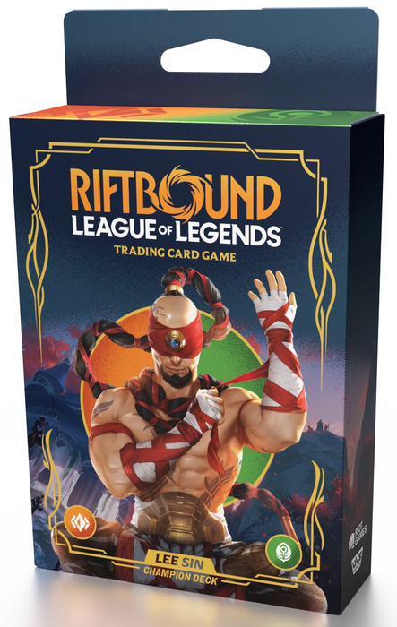 Riftbound - League Of Legends TCG - Origins Champion Deck (Lee Sin)