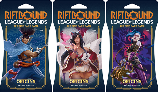 LoL Riftbound TCG: Origins - Sleeved Booster Pack
