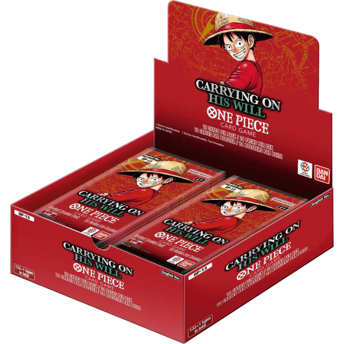 One Piece CG: Carrying on His Will Booster Box [ OP13 ]