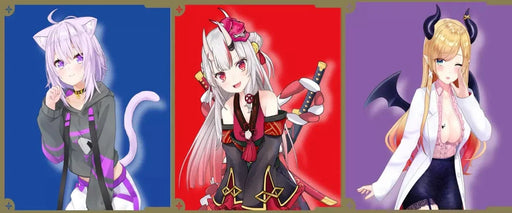 Hololive Official Card Game: Quintet Spectrum -Set of 3- (JPN) Trial Decks